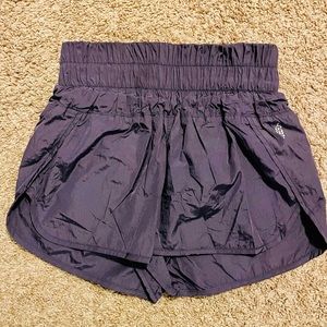 Free People Movement shorts size S. Navy/ purple